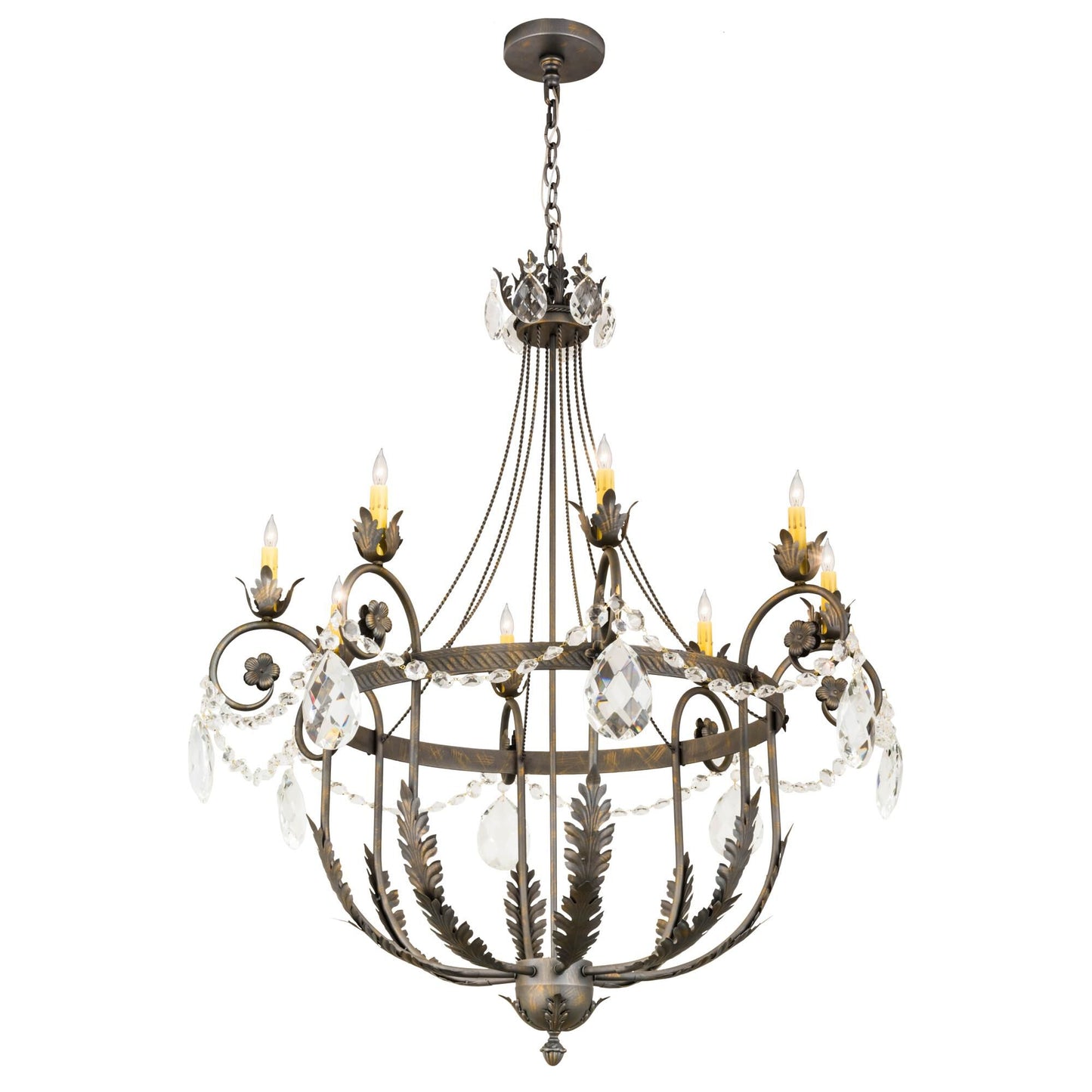 Meyda Lighting 40 Inch 8 Light Chandelier Cp250941