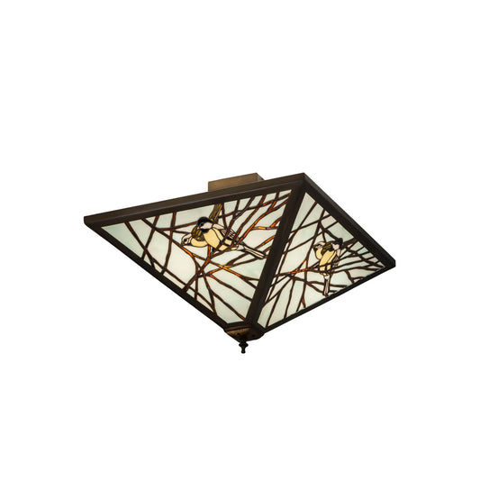 Meyda Lighting 30 Inch 4 Light Flush Mount Cp250973