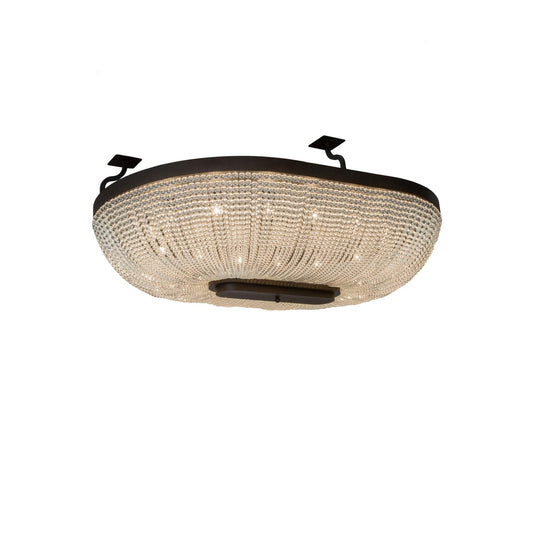 Meyda Lighting 84 Inch 14 Light Semi Flush Mount Cp251010