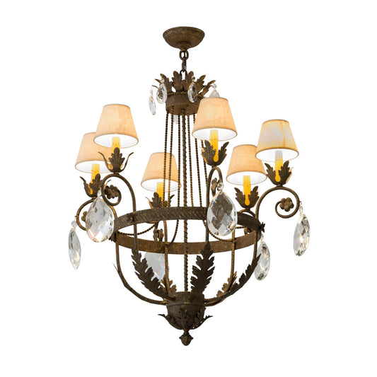 Meyda Lighting 29 Inch 6 Light Chandelier Cp251171