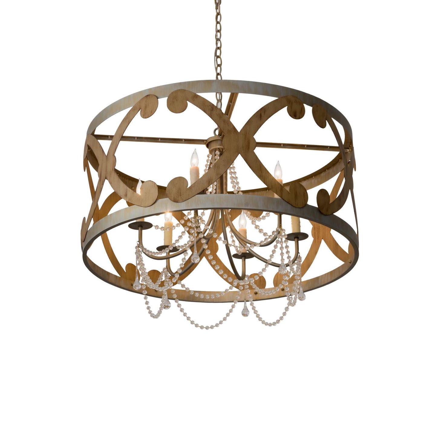 Meyda Lighting 36 Inch 6 Light Chandelier Cp251197