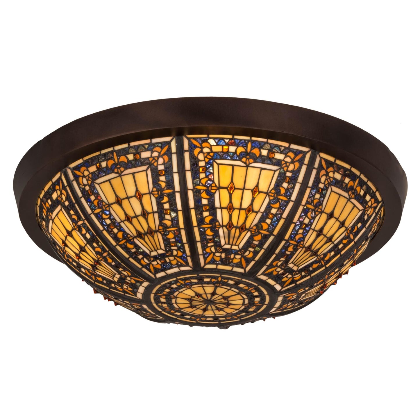 Meyda Lighting 26 Inch 4 Light Flush Mount Cp251204