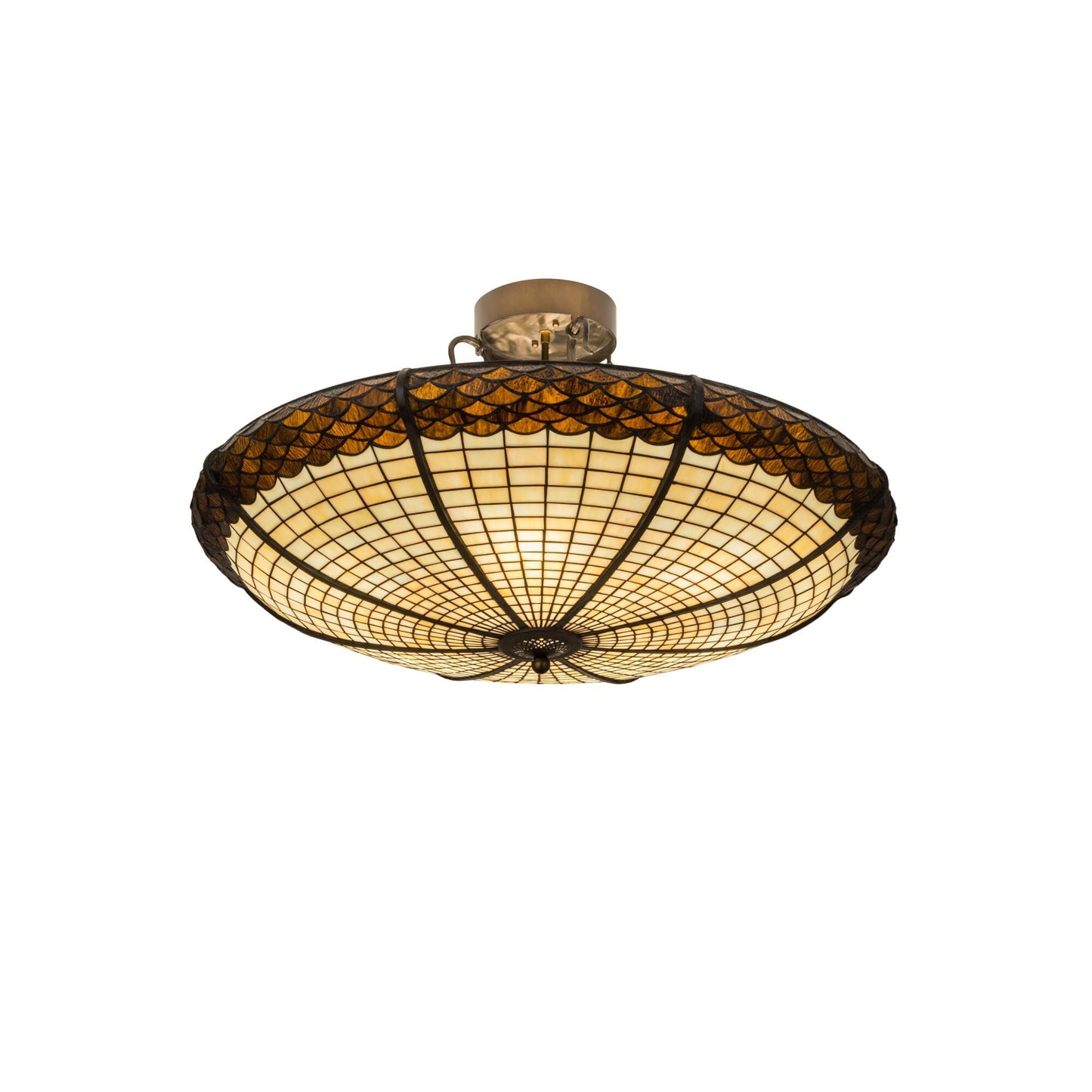 Meyda Lighting 36 Inch 6 Light Semi Flush Mount Cp251250