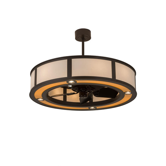 Meyda Lighting 44 Inch 8 Light Semi Flush Mount Cp251336