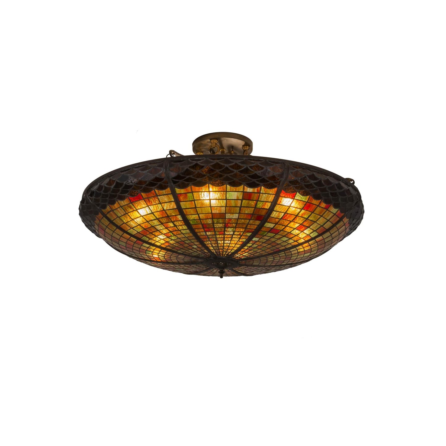 Meyda Lighting 36 Inch 6 Light Semi Flush Mount Cp251360