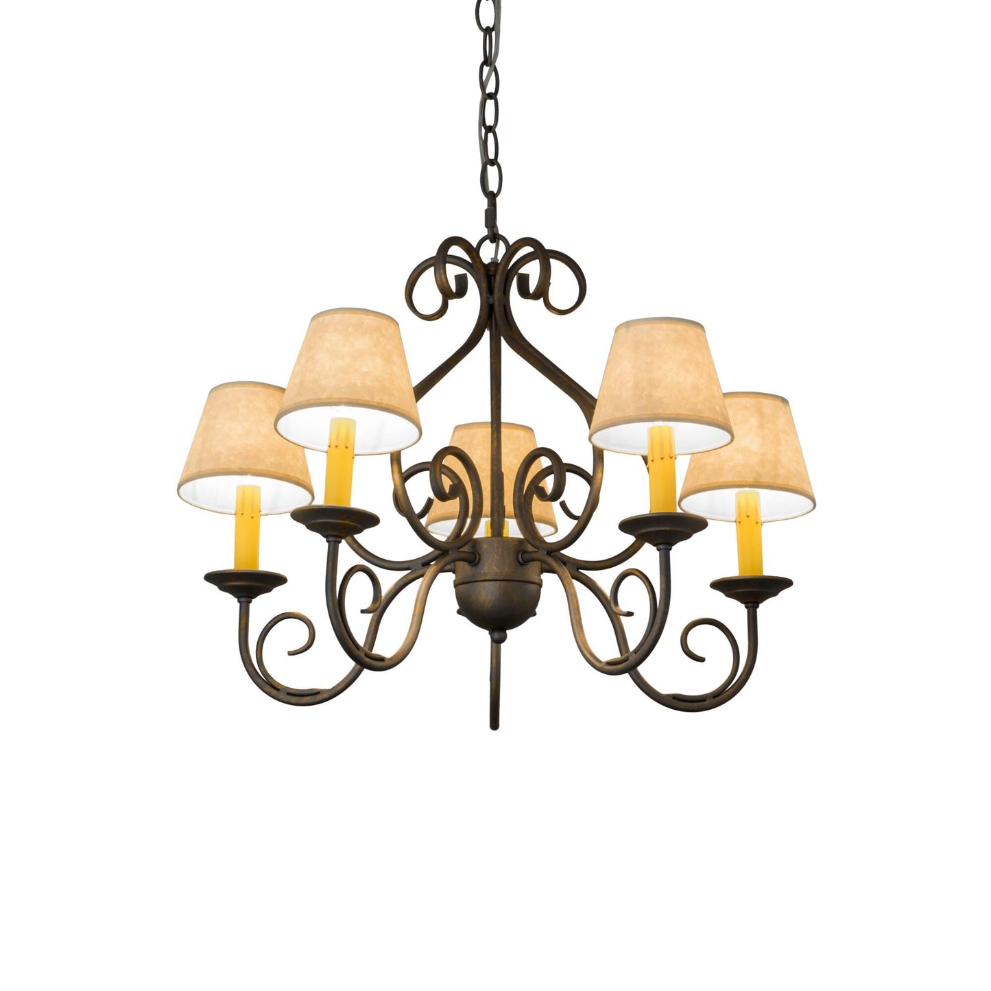 Meyda Lighting 22 Inch 5 Light Mini Chandelier Cp251396