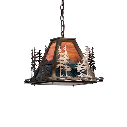 Meyda Lighting Tall Pines 22 Inch Large Pendant Cp779967