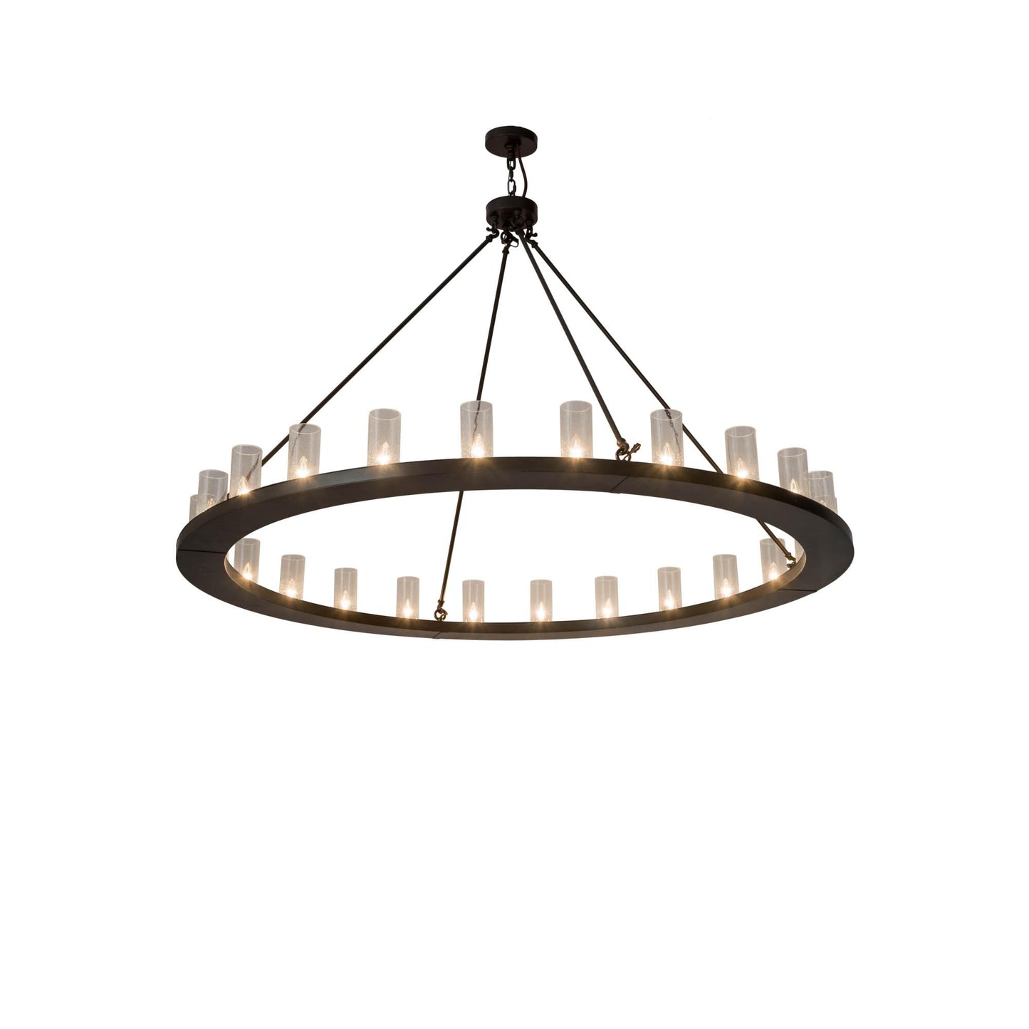 Meyda Lighting 72 Inch 24 Light Semi Flush Mount Cp251463