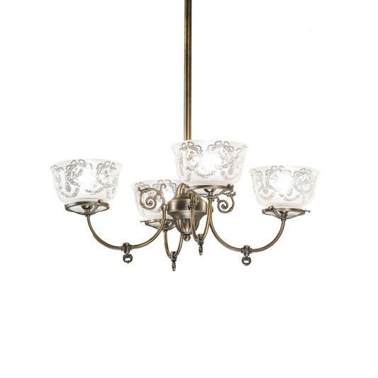 Meyda Lighting Revival 26 Inch 9 Light Chandelier Cp744457