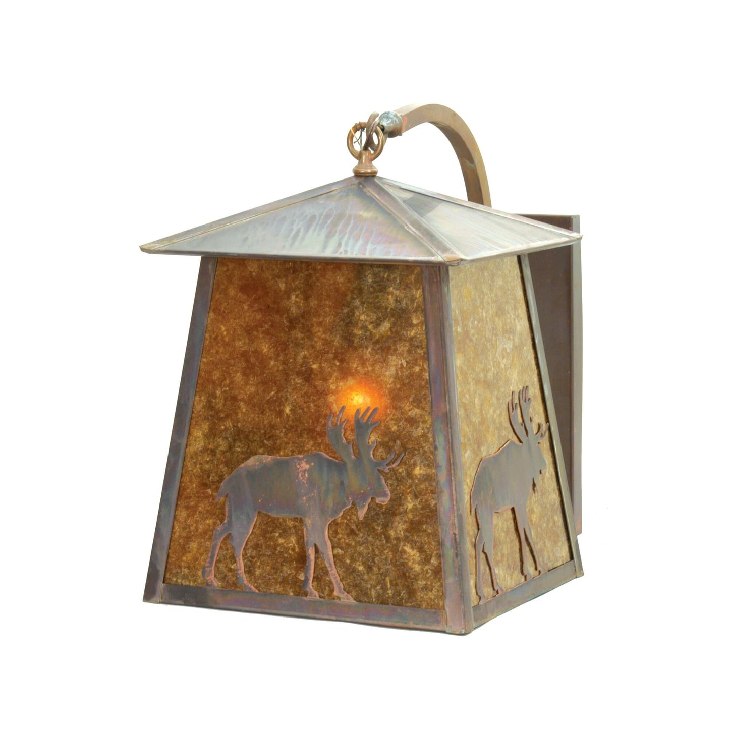 Meyda Lighting Stillwater Lone Moose 20 Inch Wall Sconce Cp26790