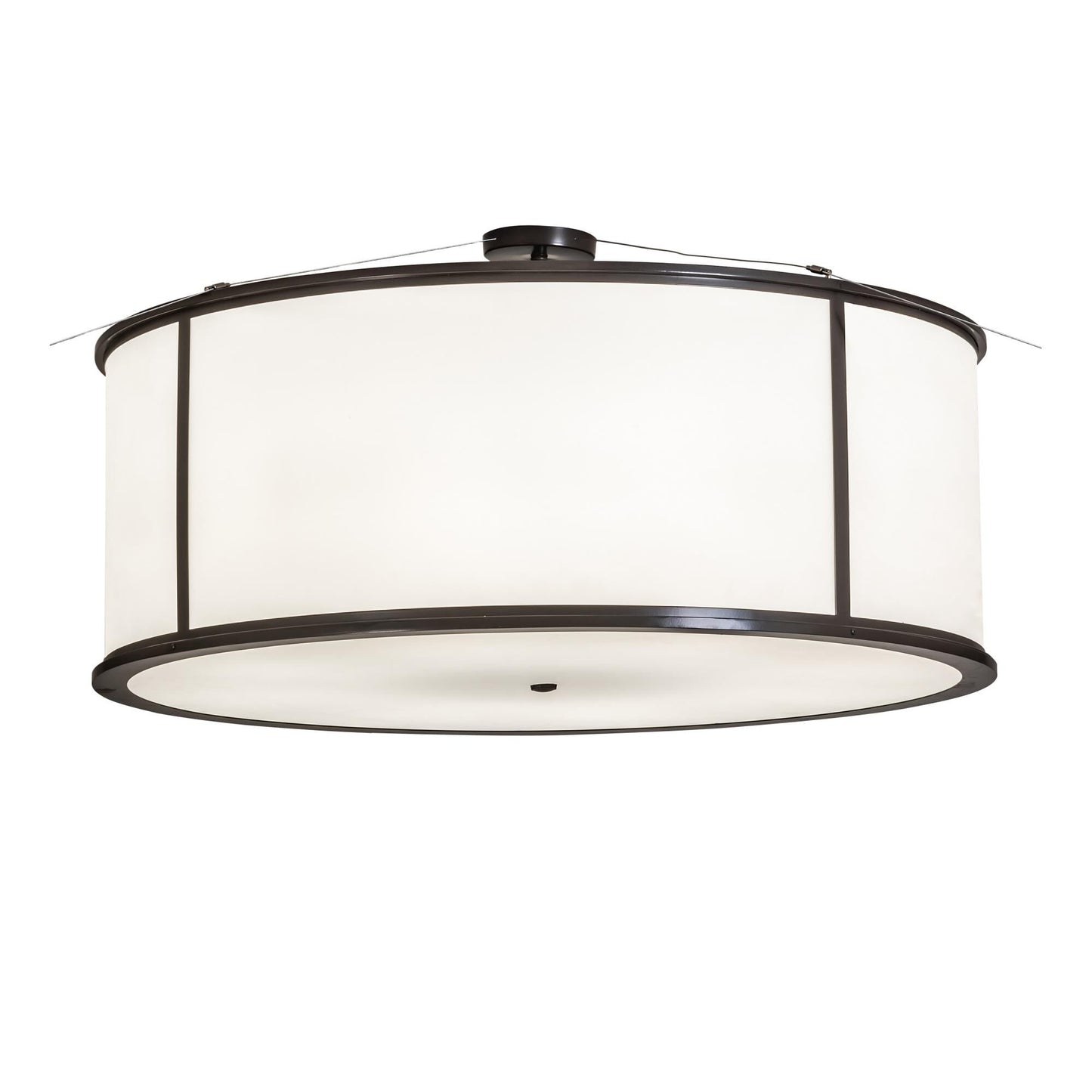 Meyda Lighting Arcas 48 Inch 8 Light Semi Flush Mount Cp746137