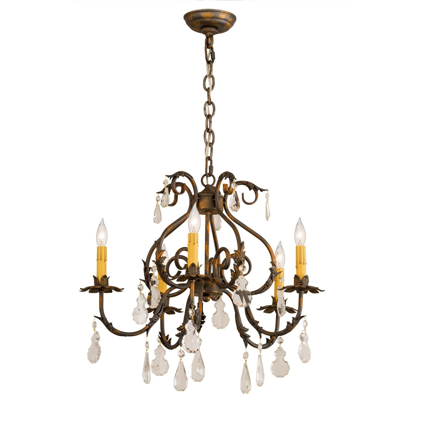 Meyda Lighting 24 Inch 5 Light Chandelier Cp251591