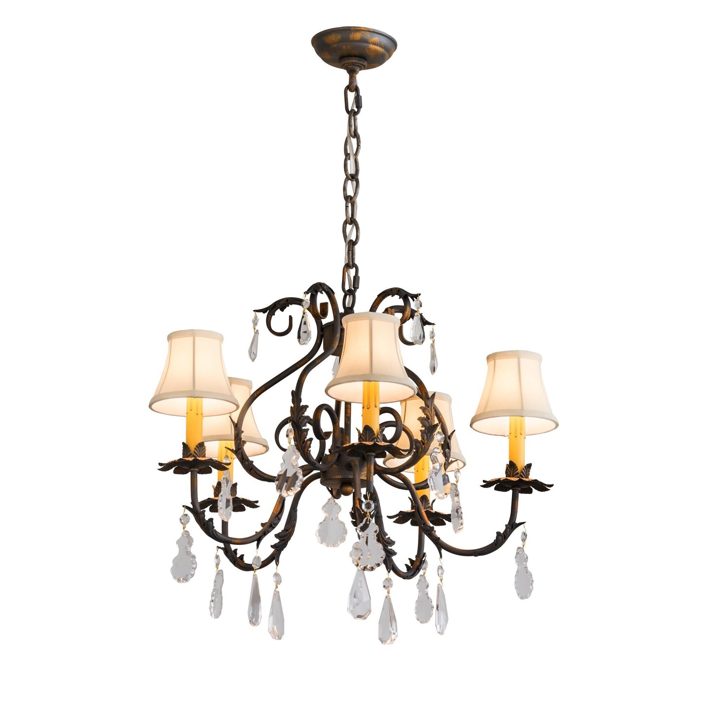 Meyda Lighting 25 Inch 5 Light Chandelier Cp251597