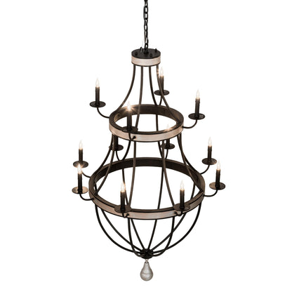 Meyda Lighting Georgetown 36 Inch 12 Light Chandelier Cp779818