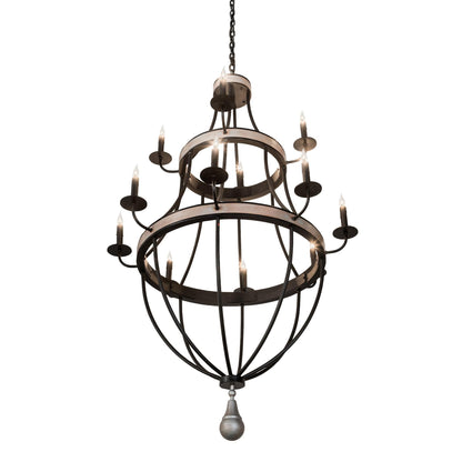 Meyda Lighting Georgetown 36 Inch 12 Light Chandelier Cp779818