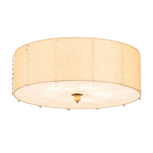 Meyda Lighting Cilindro 32 Inch 3 Light Flush Mount Cp744870