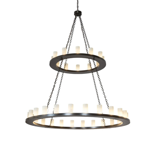 Meyda Lighting Loxley 72 Inch 3 Light Chandelier Cp744580