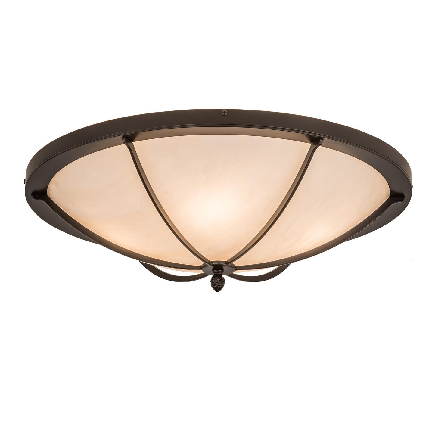 Meyda Lighting 24 Inch 4 Light Flush Mount Cp251848