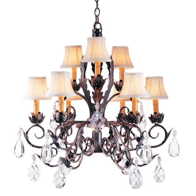 Meyda Lighting New Country French 26 Inch Chandelier Cp744222