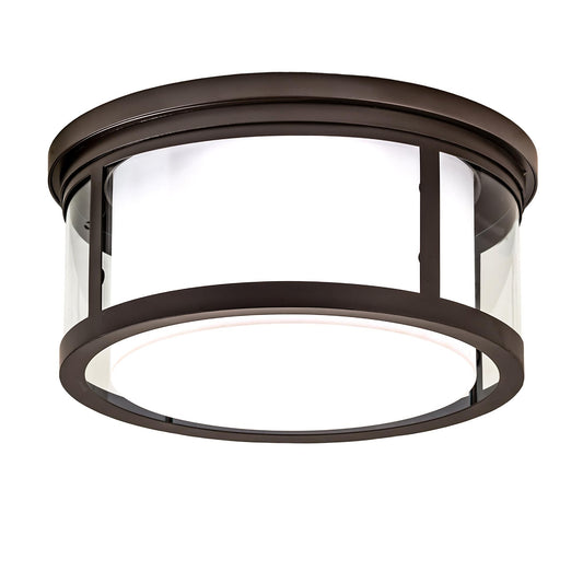 Meyda Lighting Cilindro 19 Inch 1 Light Led Flush Mount Cp744817