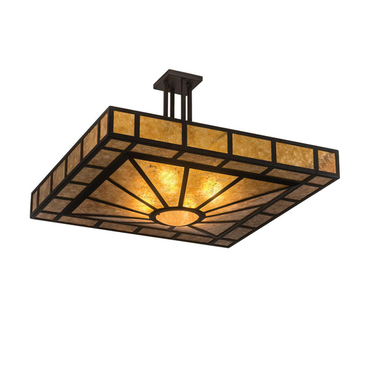 Meyda Lighting 42 Inch 4 Light Semi Flush Mount Cp252115