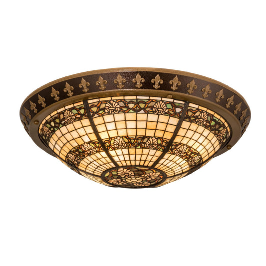 Meyda Lighting 28 Inch 4 Light Flush Mount Cp252186