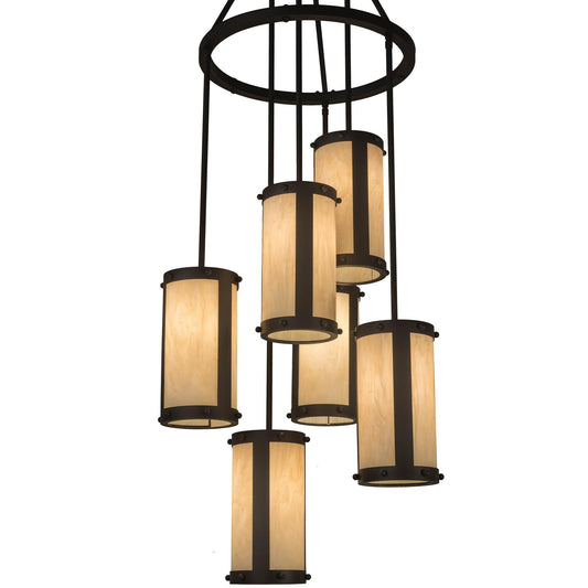 Meyda Lighting 24 Inch 6 Light Chandelier Cp252198