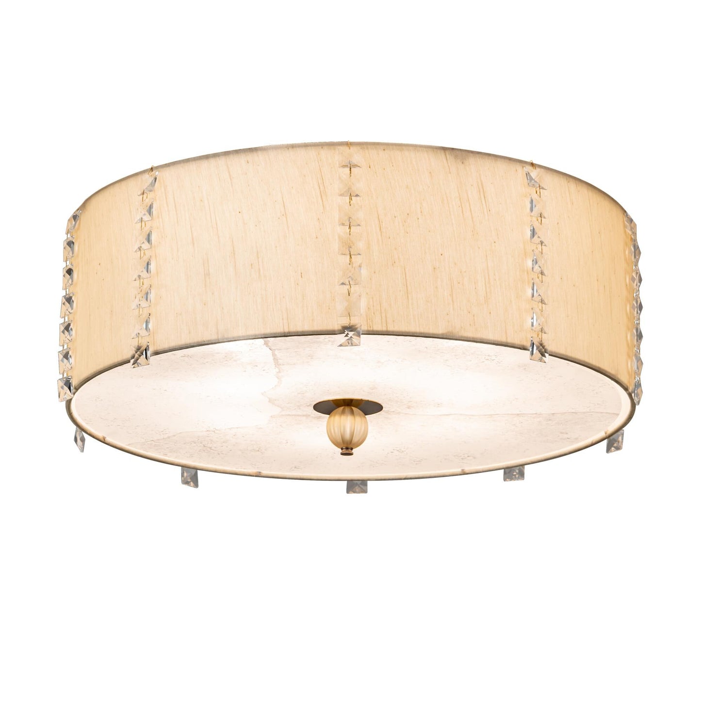 Meyda Lighting Cilindro 25 Inch 1 Light Flush Mount Cp744850