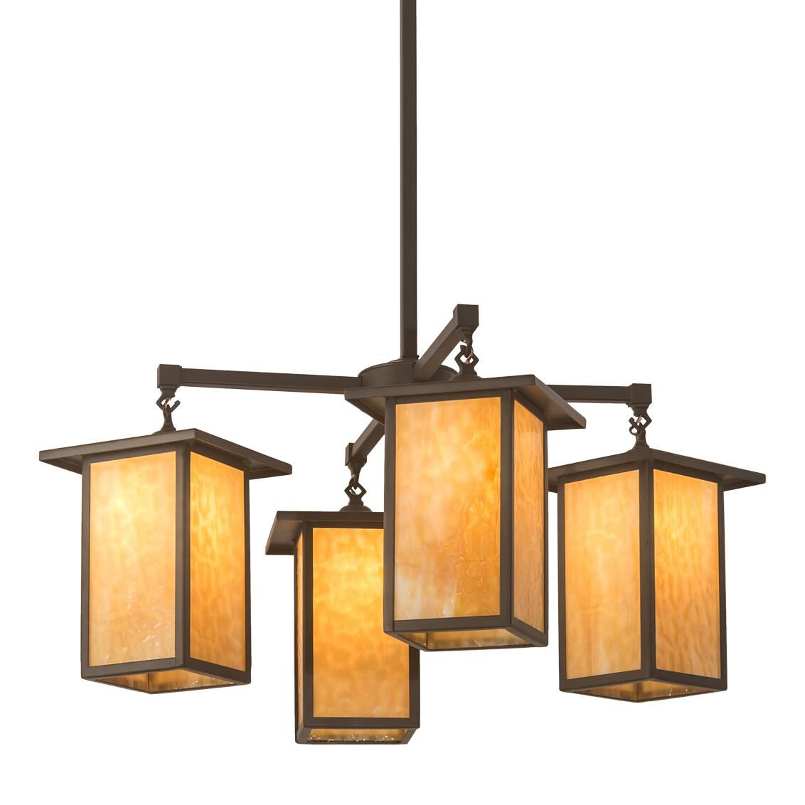 Meyda Lighting 33 Inch 4 Light Chandelier Cp252251