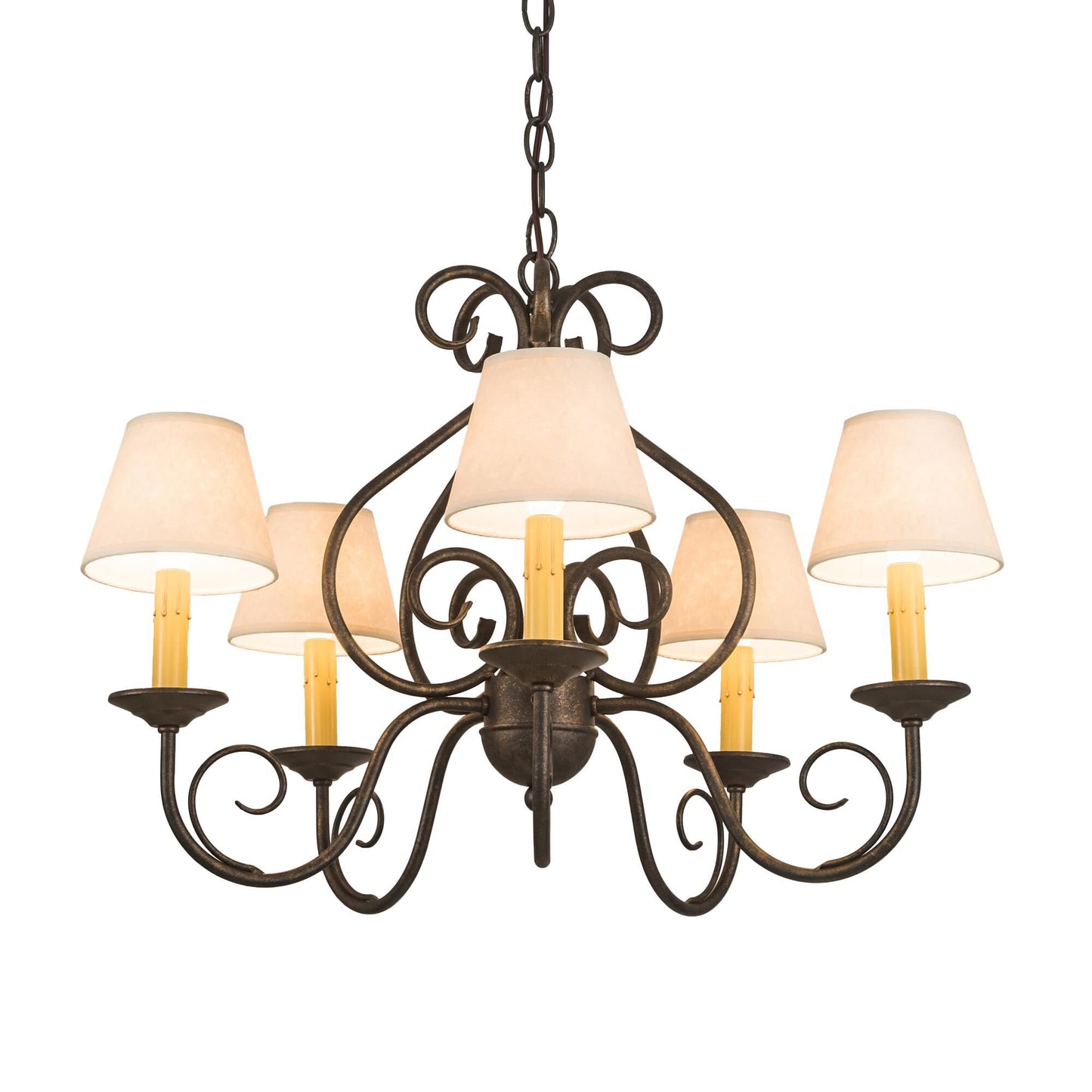 Meyda Lighting 25 Inch 5 Light Chandelier Cp252268