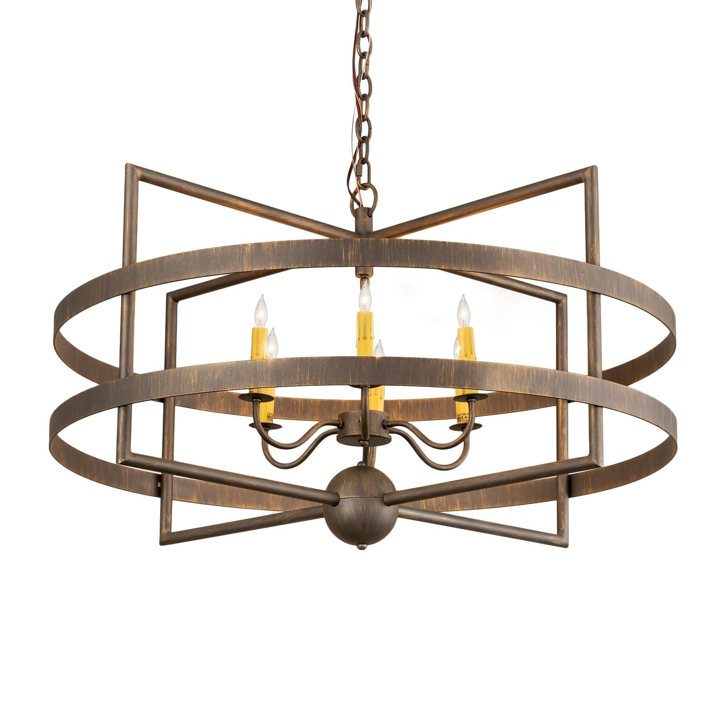 Meyda Lighting 36 Inch 6 Light Chandelier Cp252346