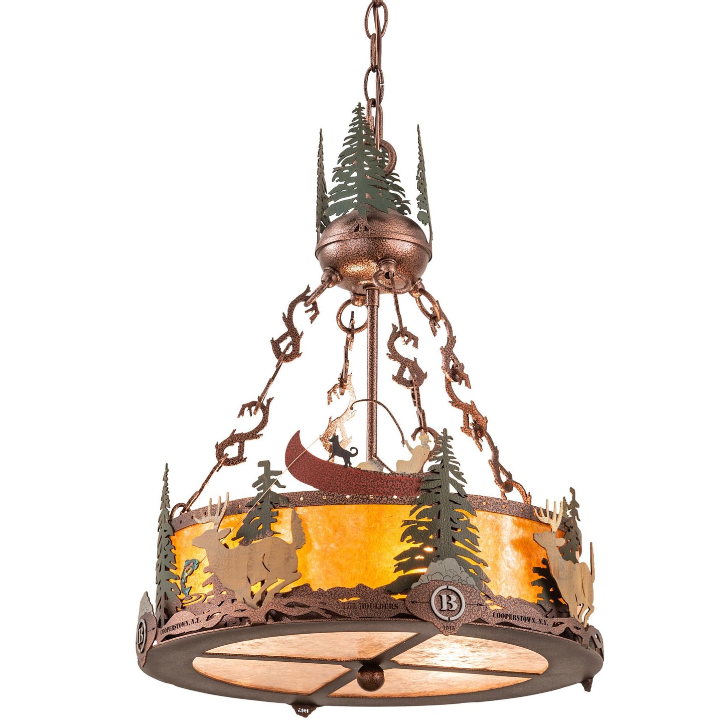 Meyda Lighting Boulders 16 Inch Large Pendant Cp745202