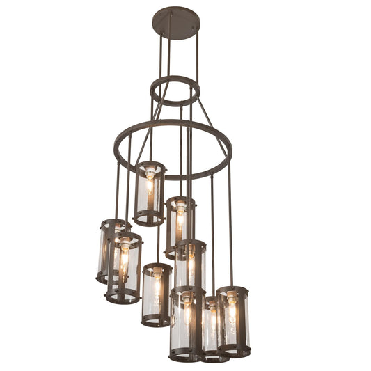 Meyda Lighting 30 Inch 9 Light Chandelier Cp252394