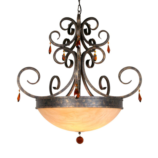 Meyda Lighting Serratina 36 Inch 2 Light Chandelier Cp744319