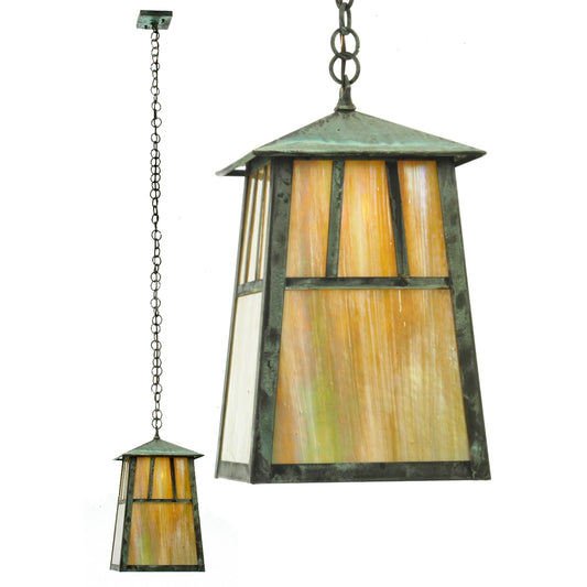 Meyda Lighting Stillwater Double Bar Mission 1379 Inch Large Pendant Cp29850