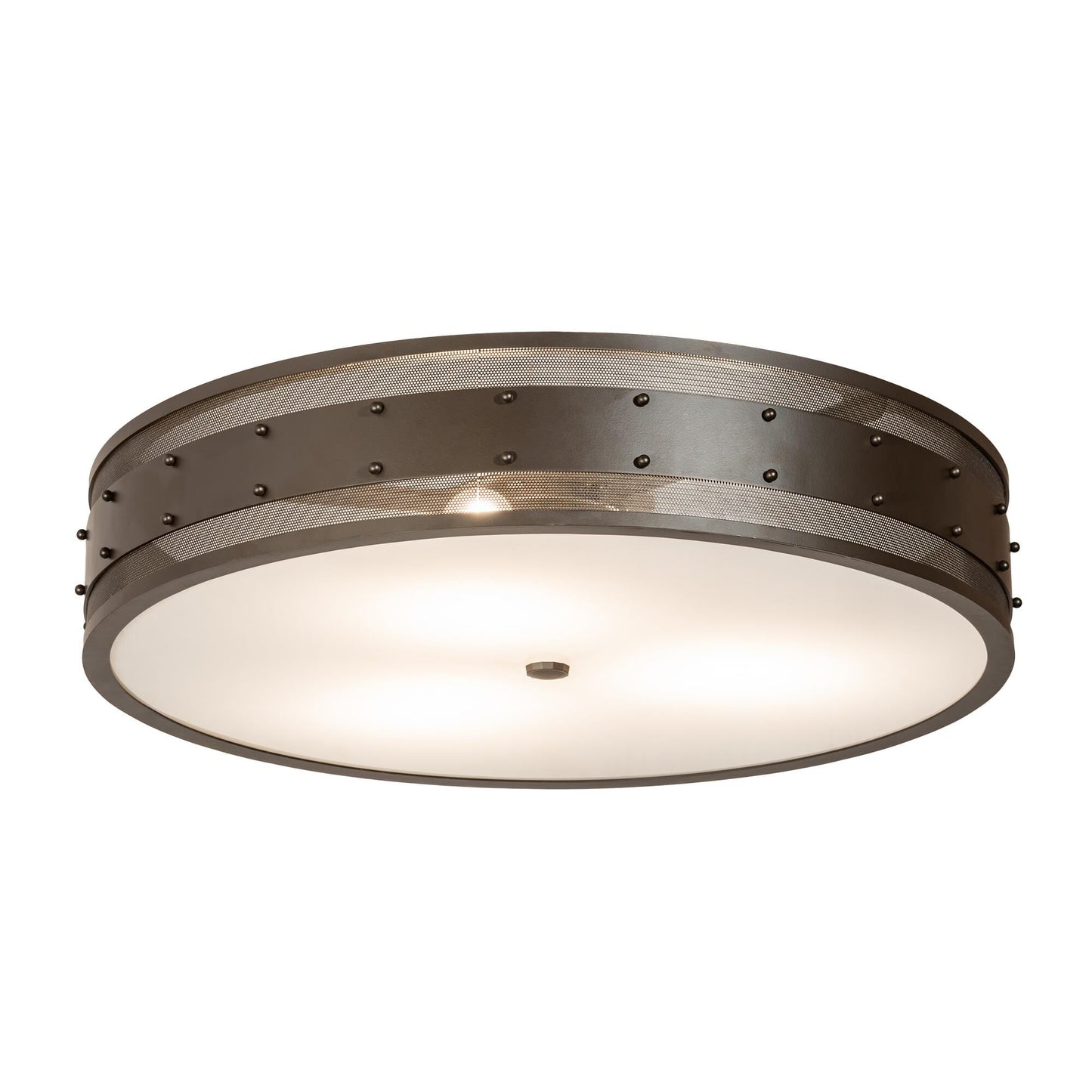 Meyda Lighting Nolan 30 Inch 3 Light Flush Mount Cp744725