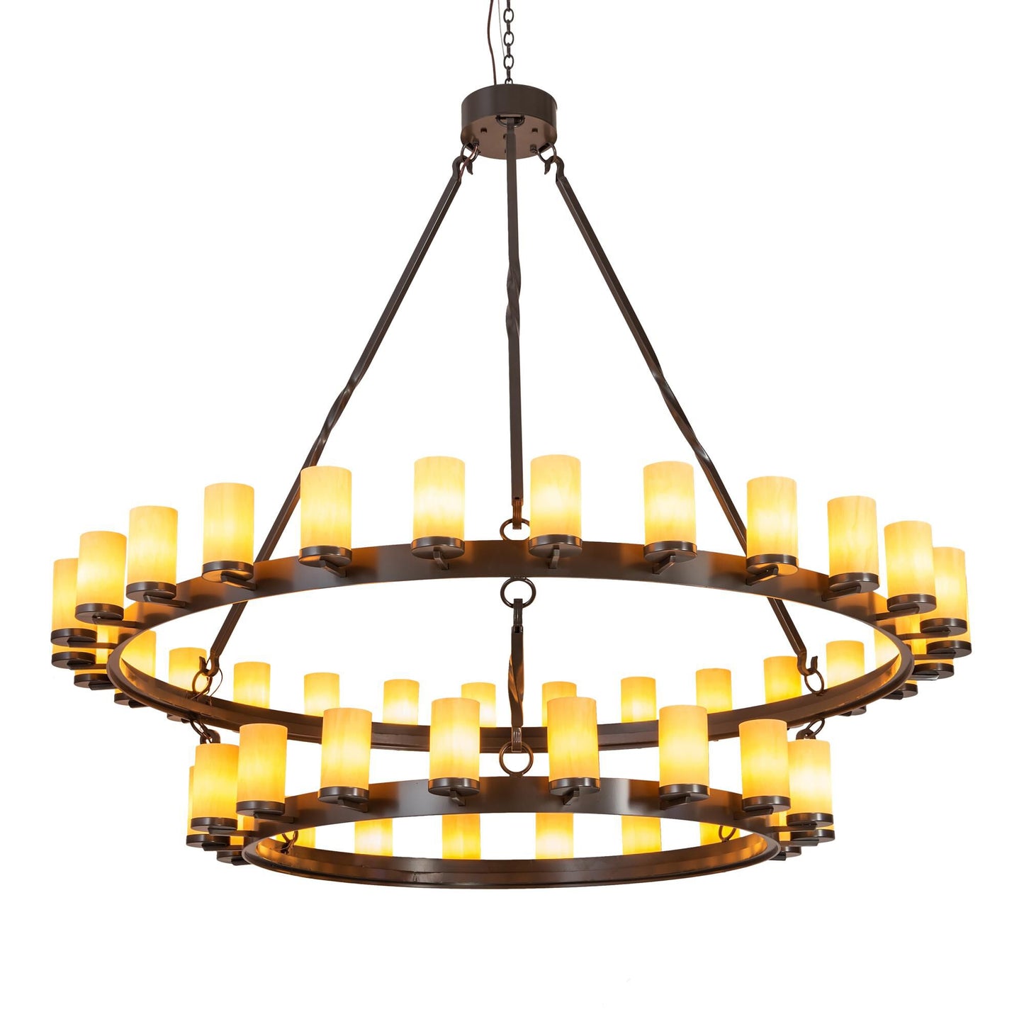 Meyda Lighting Noziroh Ring 84 Inch 3 Light Chandelier Cp744596