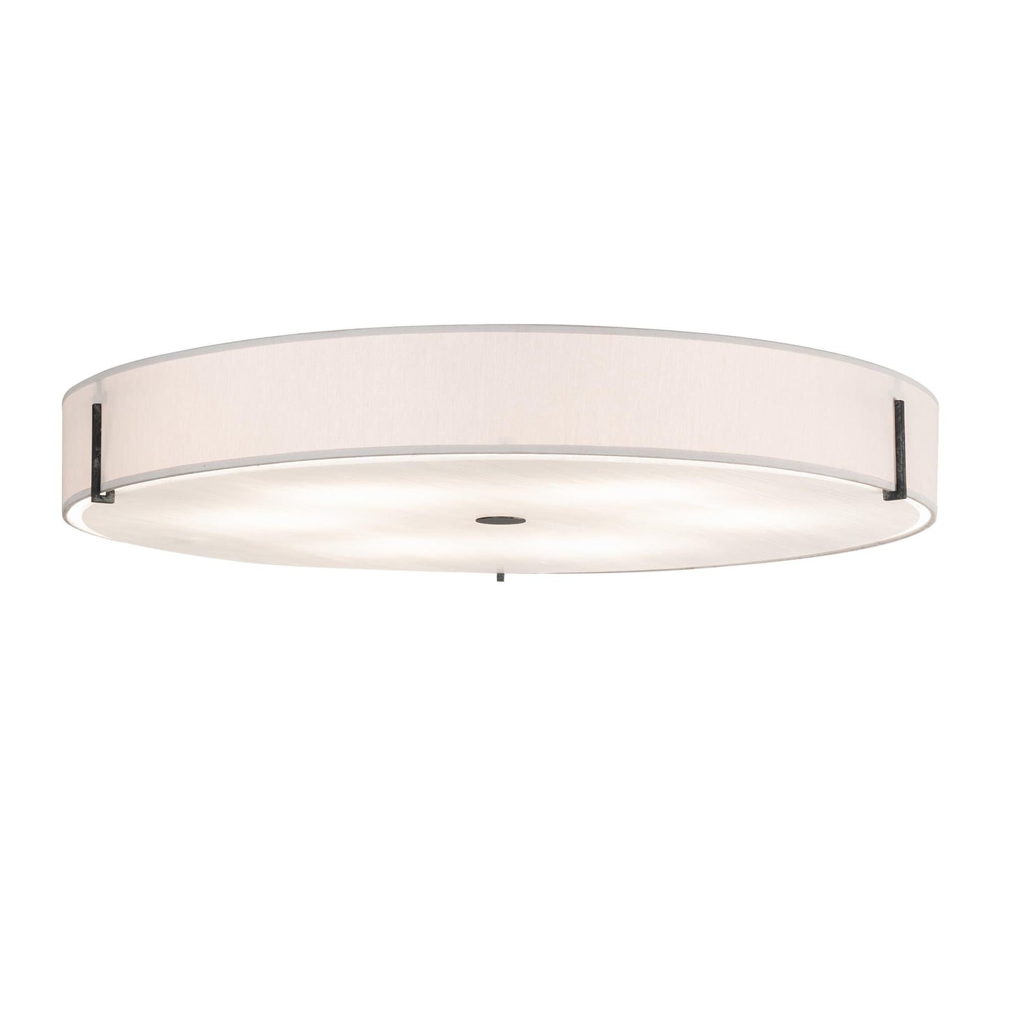 Meyda Lighting Cilindro Textrene 30 Inch 3 Light Led Flush Mount Cp744711