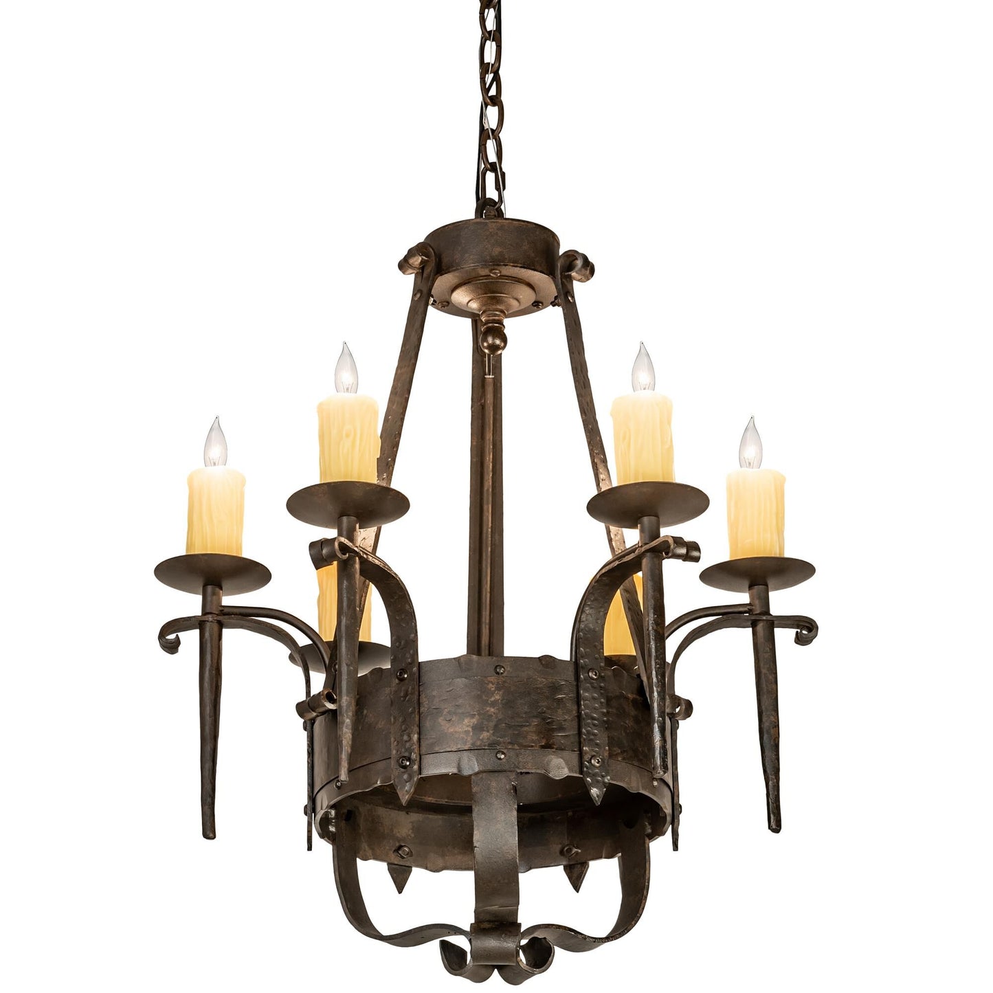 Meyda Lighting Costello 24 Inch Chandelier Cp744224