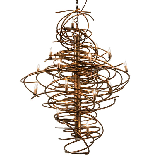 Meyda Lighting Cyclone 40 Inch 6 Light Chandelier Cp744581