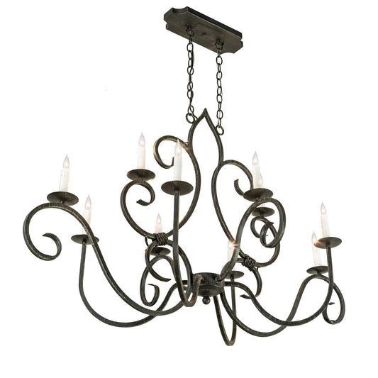 Meyda Lighting Clifton 48 Inch 5 Light Chandelier Cp744232