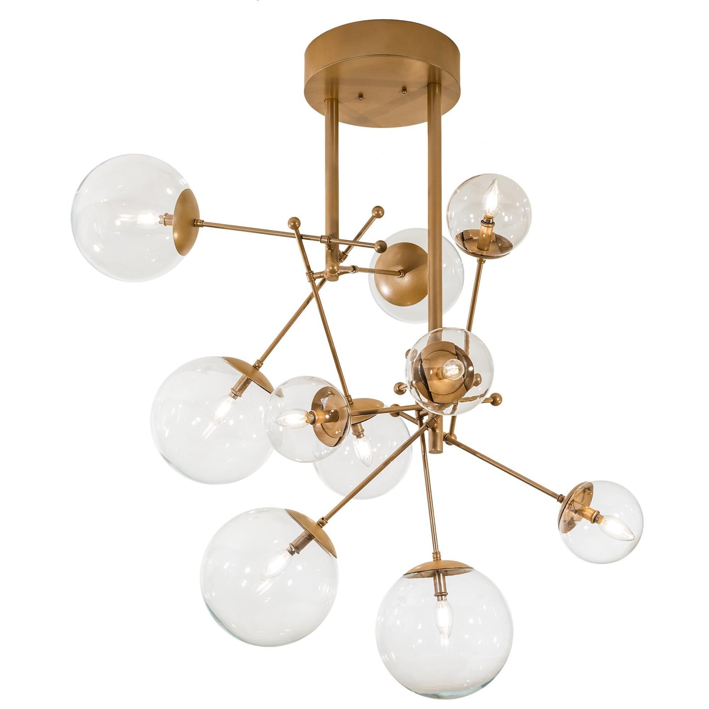 Meyda Lighting Bola 40 Inch 2 Light Chandelier Cp744321