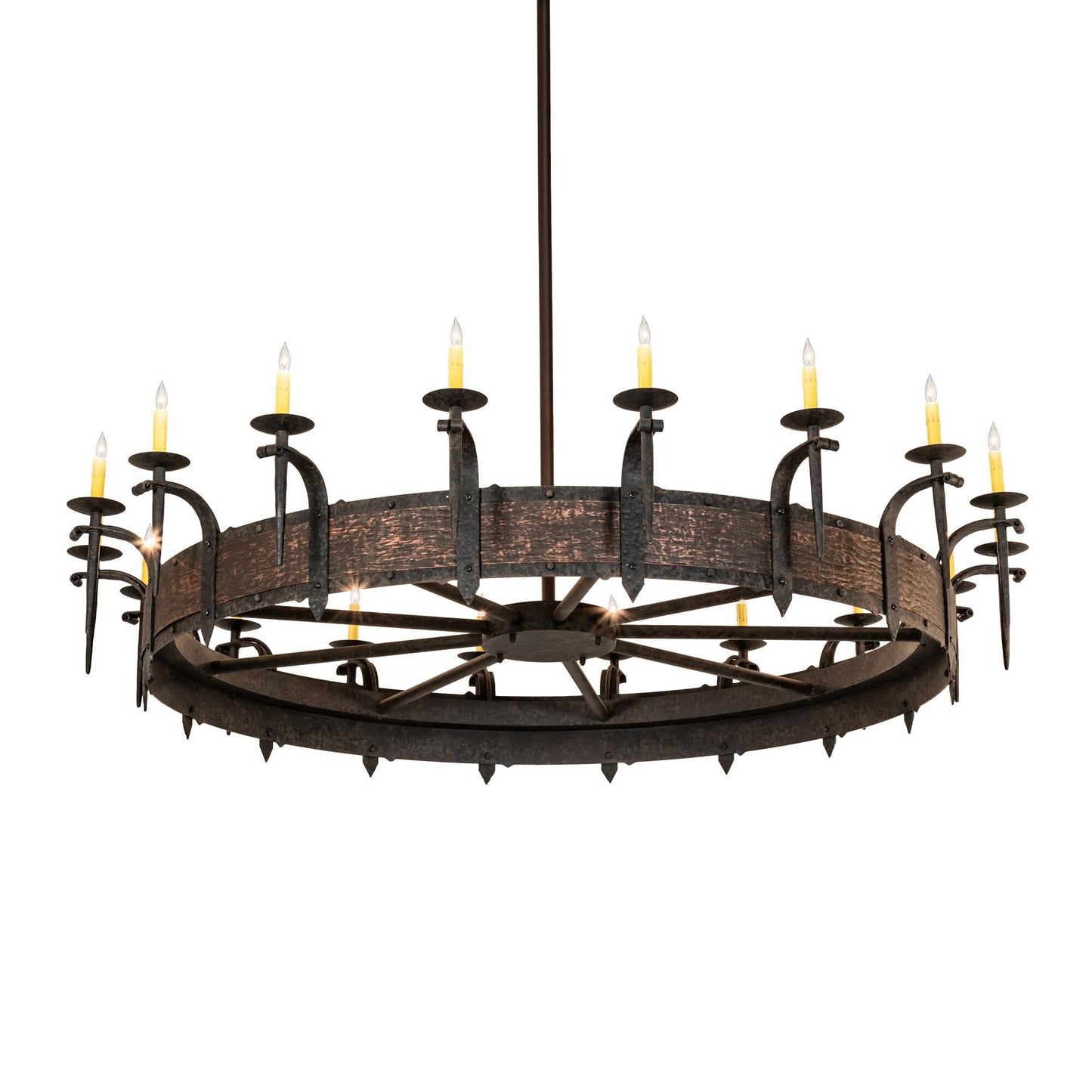 Meyda Lighting Costello 72 Inch 2 Light Chandelier Cp744119