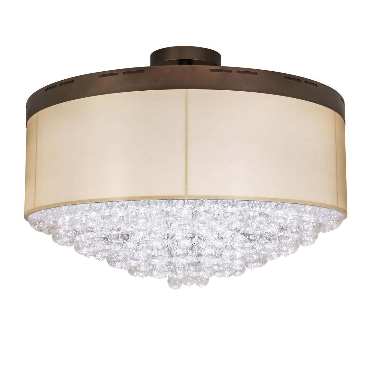 Meyda Lighting Cilindro 70 Inch 1 Light Led Semi Flush Mount Cp746169