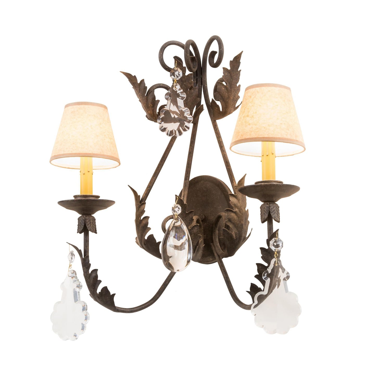 Meyda Lighting French Elegance 22 Inch Wall Sconce Cp747111