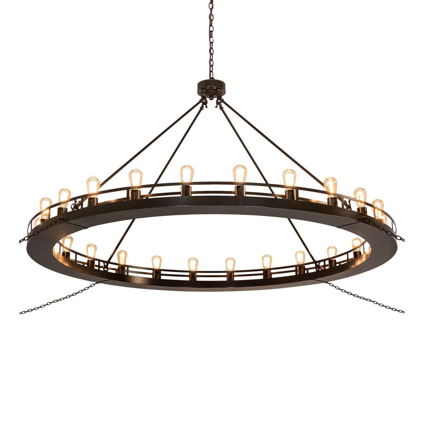 Meyda Lighting Barbury 72 Inch 2 Light Chandelier Cp744348