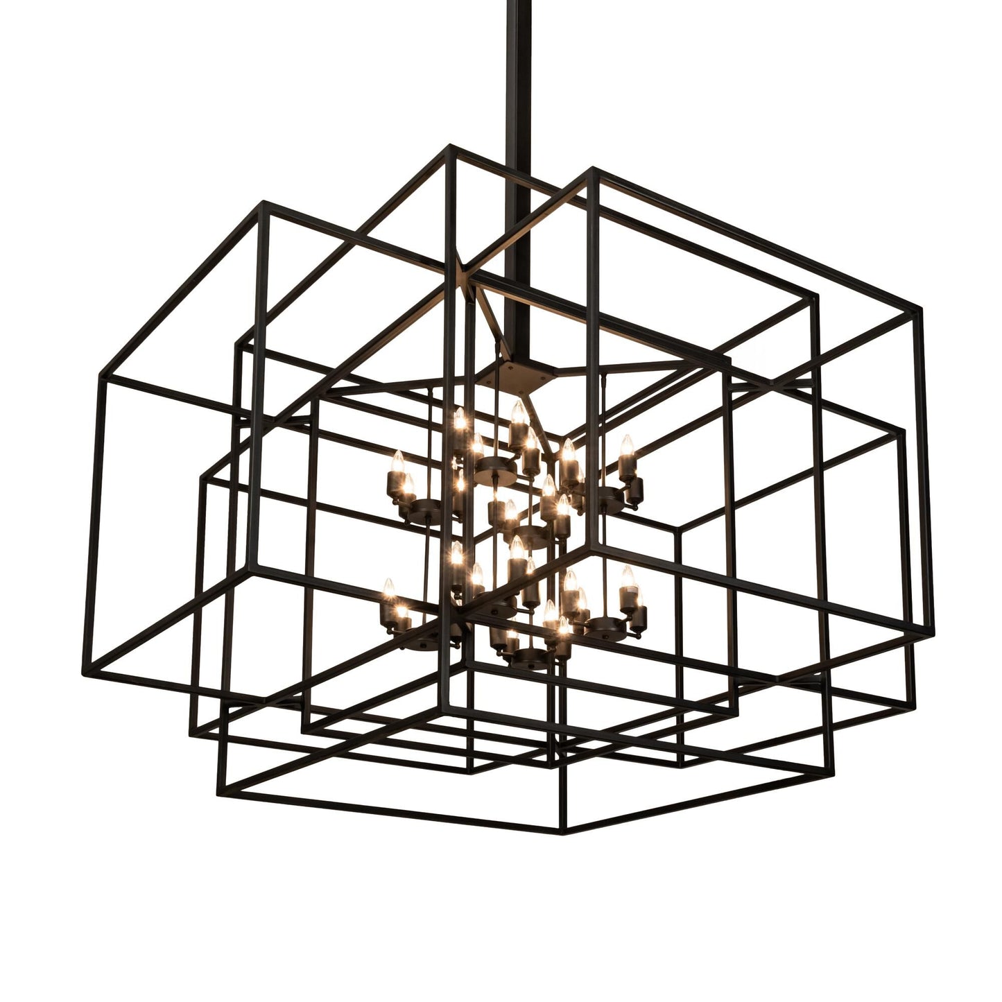 Meyda Lighting Kitzi Box 102 Inch Large Pendant Cp745522