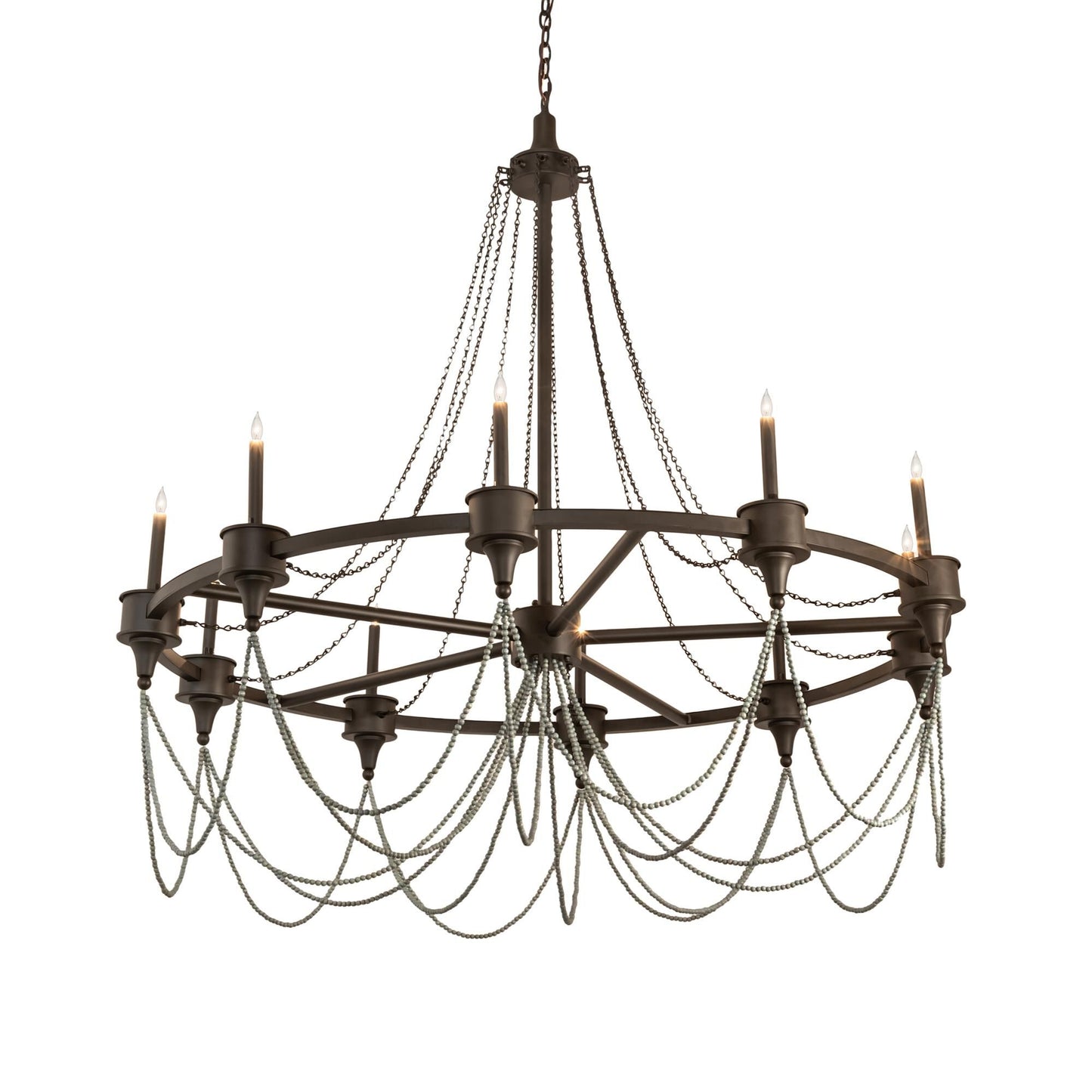 Meyda Lighting Marcie 60 Inch 4 Light Chandelier Cp744499