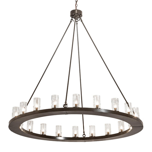 Meyda Lighting Loxley 60 Inch 20 Light Chandelier Cp744494