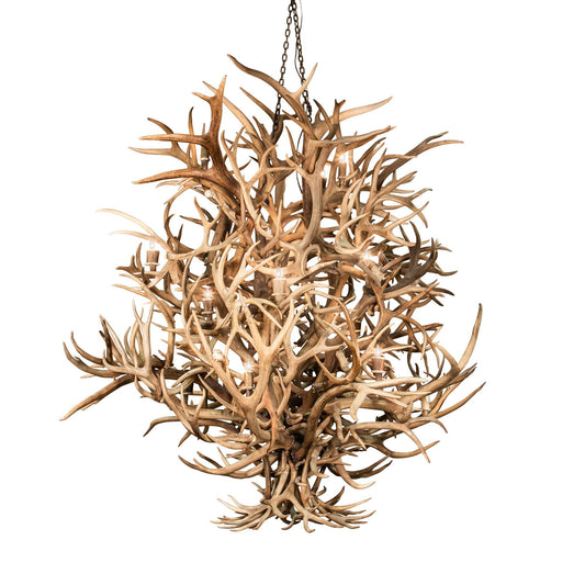 Meyda Lighting Antlers 84 Inch 16 Light Chandelier Cp744577